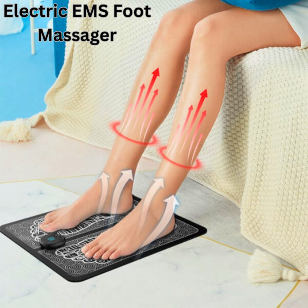 Second image of Electric EMS Foot Massager – Portable Muscle Relaxation & Pain Relief Device