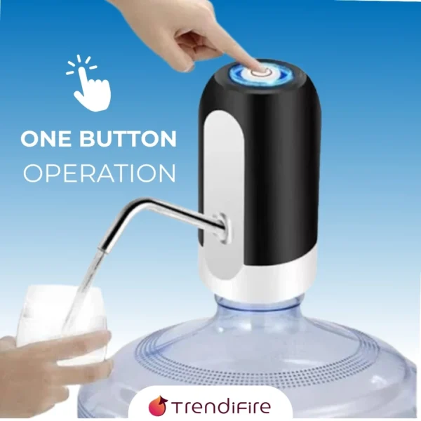 Second image of Automatic Water Bottle Pump – USB Rechargeable, Portable & Easy to Use Dispenser