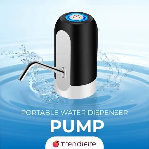 Automatic Water Bottle Pump – USB Rechargeable, Portable & Easy to Use Dispenser